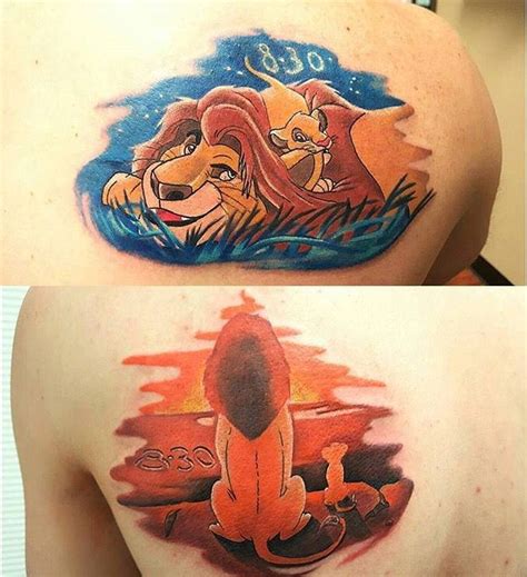 simba family tattoos.